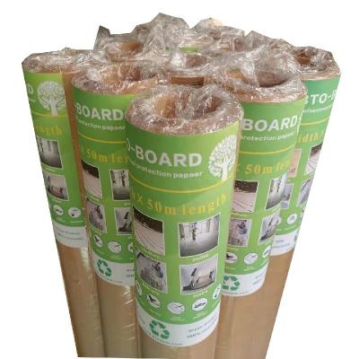 papel provisório respirável de pouco peso da proteção do assoalho de 1x50m para a reconstrução