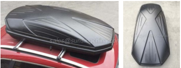 RB458 SUNSING Universal Car Roof Box New Design Dual Sided with Lock for Travel and Car Racks