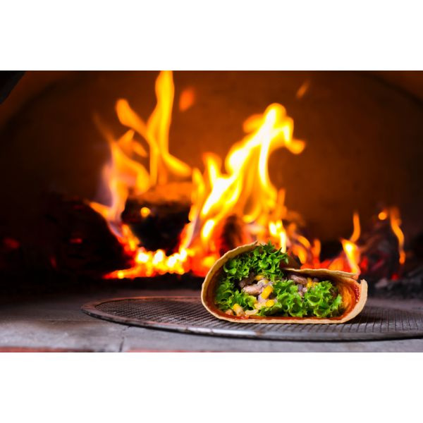 commercial 11 inch round mesh pizza tray perforated pizza pan aluminum pizza screen