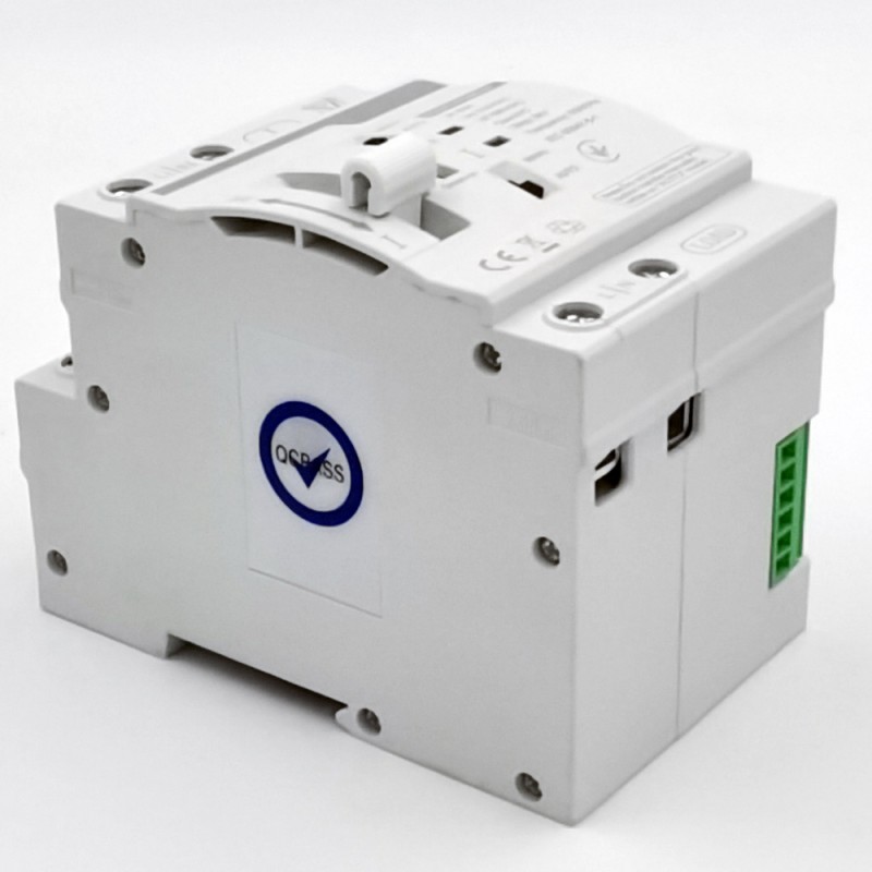 Double Power Source 2P 230V Single Phase 50Hz/60Hz 50ms Automatic Transfer Switching Generator 63A PC Model MEH3-63AE/2P