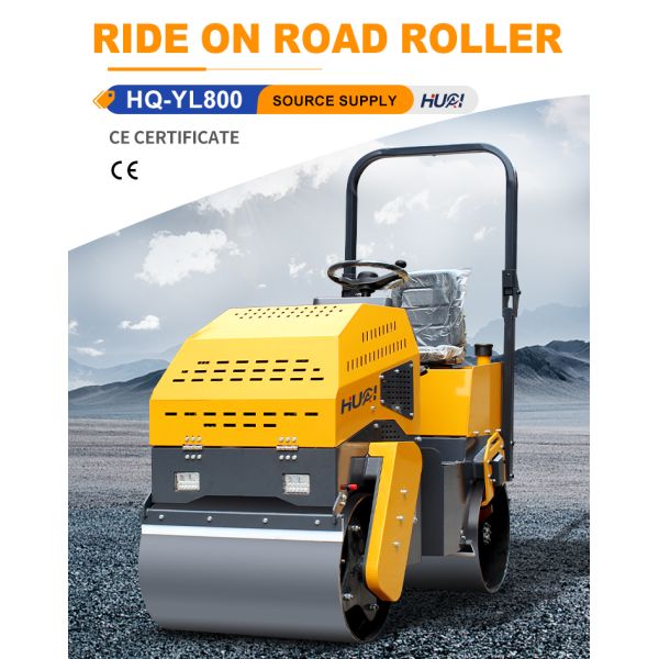 5 Ton Steel Wheel Road Roller YL800 with 25L Hydraulic Tank and Electromagnetic Clutch