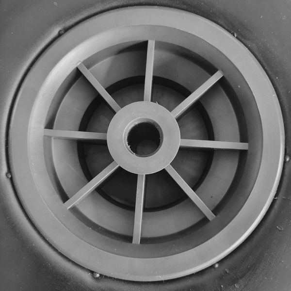 10 Inch 3.00-4 Pneumatic Rubber Tire Wheel For Hand Truck Trolley Dolly