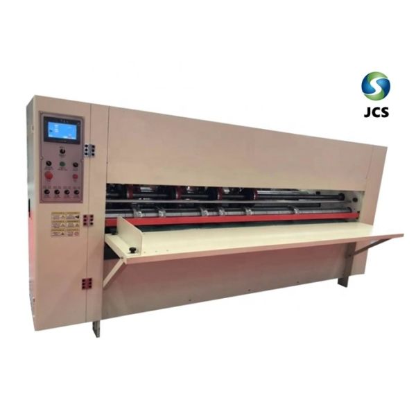 Thin Blade Slitter Cutter Machine , Computerized Carton Box Making Machine