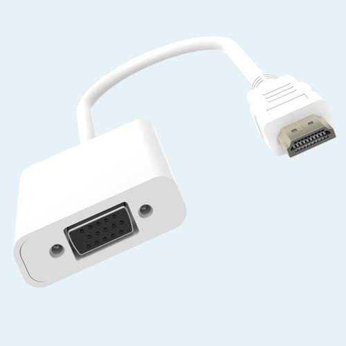 Мужчина покрытый золотом к женским переходникам HDMI для цвета компьютера белого