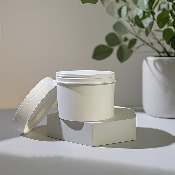 70 Sheet Skincare Cotton Liner Food Grade Plastic PP Jar with Tweezers Matte Surface Plastic Jars Product Category