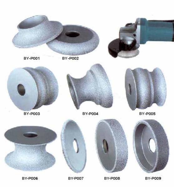 74mm 4cm Thick Vacuum Brazed Diamond Blade  Electric Grinder Carving Wheel