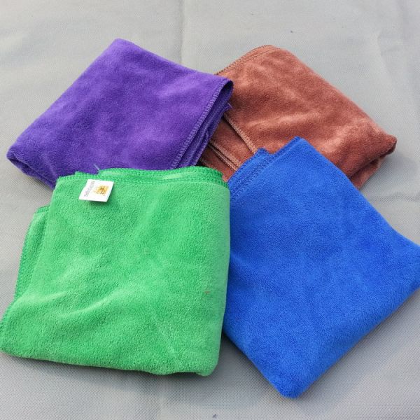 30*40cm Microfiber Car Washing Towels Microfibre Polishing Cleaning Cloth Wholesale