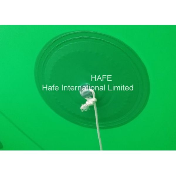 350CM Helium Balloon Lights , Inflatable Outdoor Led Helium Balloons Green Color