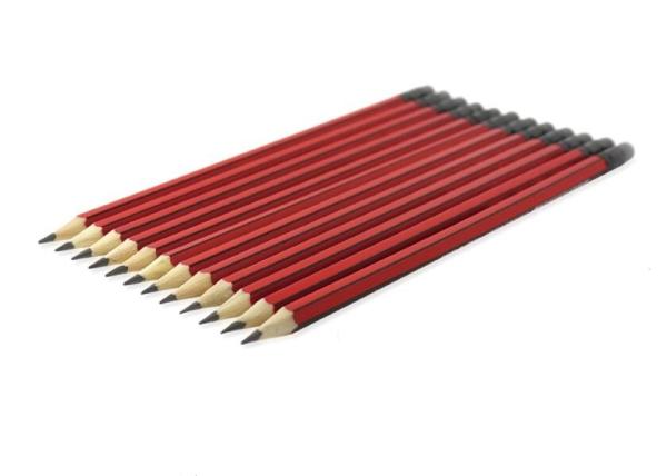 Cheapest and Good Quality Black Lead School & Office Wooden Pencil with eraser