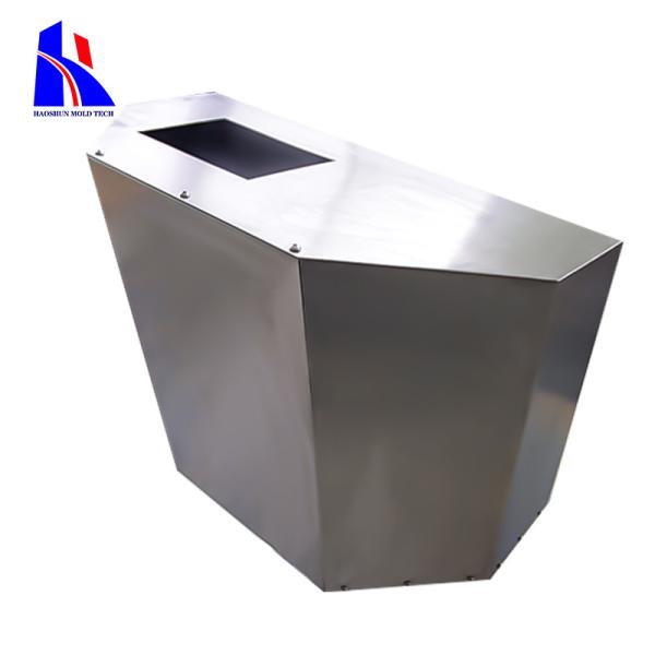 Gold Rose Sheet Metal Rapid Prototyping , Polished Titanium Auto Parts