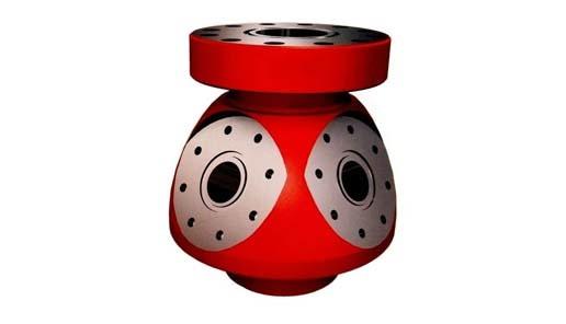 Oilfield Wellhead Components PR2 Oilfield Tee and Cross Flanged or Studded