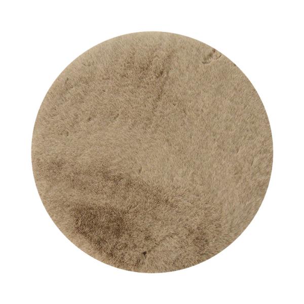Circle Imitate rabbit hair super sofe Modern rug polyester Shaggy carpet cotton latex backing / suede backing 60cm 90cm