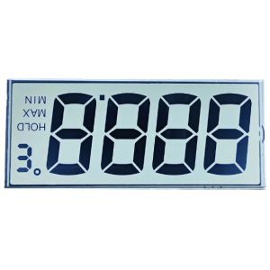 Display LCD positivo transmissor de 6 O' Clock para produtos elétricos