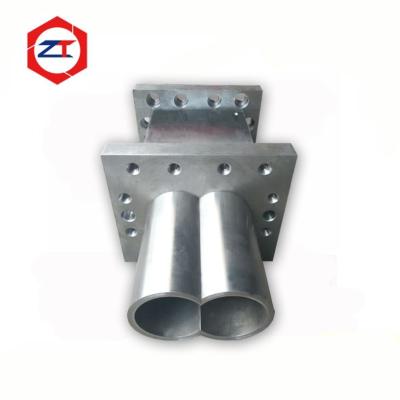45# / A101 C Liner Material Twin Screw Extruder Parts , Bubble Film Extruder Machine Barrel，High Wear-resistant