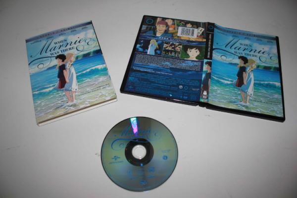 2016 When Marnie Was There dvd Movie disney movie children carton dvd with slip cover case