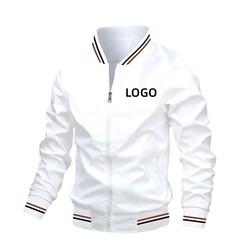 Custom New Design Classic Winter Flight Man Bomber Jacket Woven Printed Coated Smart Casual Printed Jackets for Summer 3-7 Days