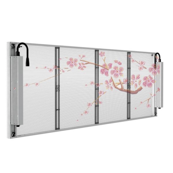 5500 Nits Transparent LED Screens See Through Window Video Wall Adertising