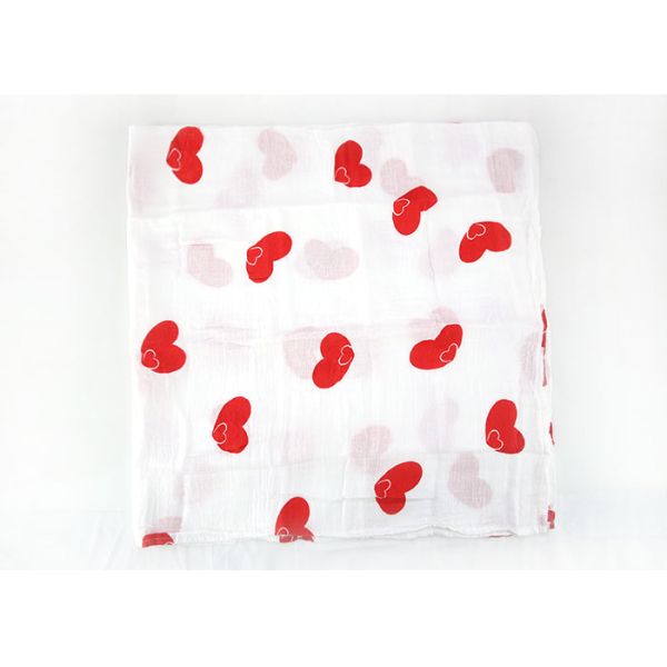 Modern Unisex Soft Baby Blankets For Winter 120X120CM Washed Good Air Permeability