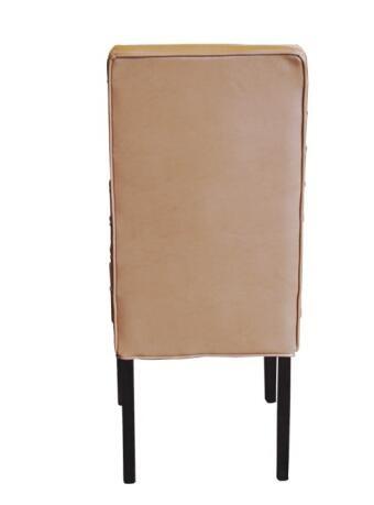 PU/leather upholstery Latest contracted chairs dining fashion wooden dining chair modern high back dining chair