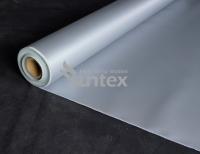 Tecido de fibra de vidro revestido de borracha de silicone para coberturas resistentes ao fogo cortinas de proteção contra fogo