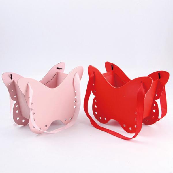 2mm Panton Color Printing Butterfly Flower Basket Gift Packing Boxes