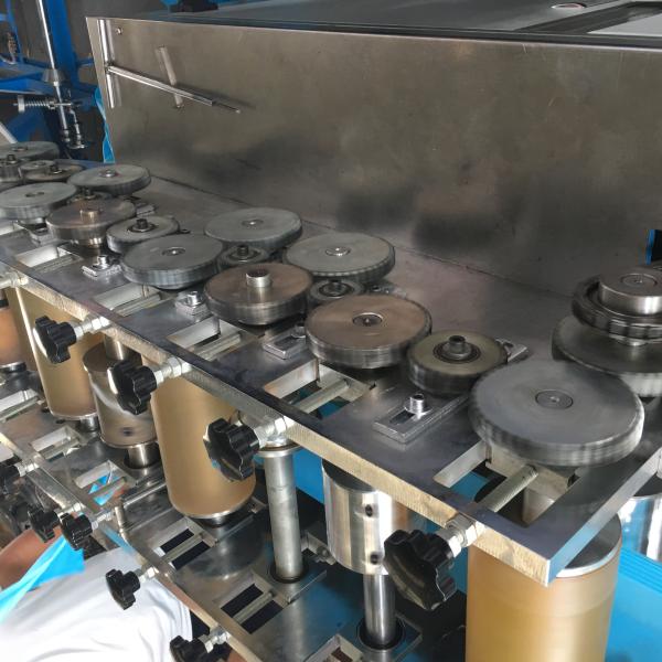 3350mm Length Cap Manufacturing Machine , 1200mm Height Surgical Cap Making Machine