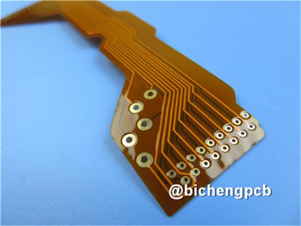 Heavy Copper Flexible PCB Built On Polyimide with 2 oz Copper