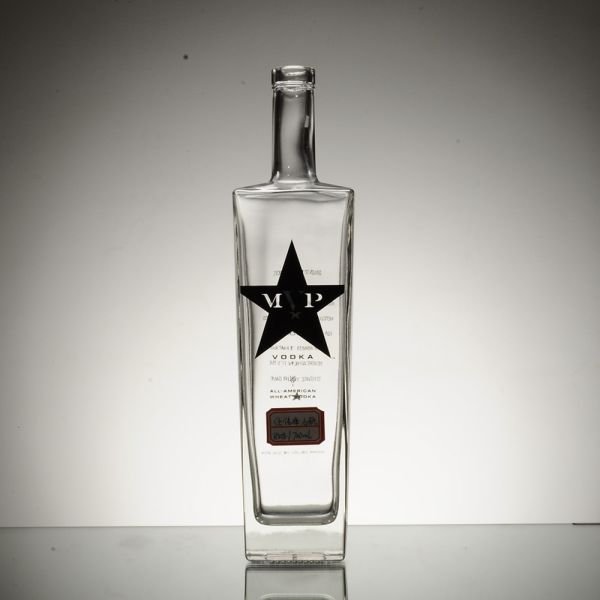 750ml Square Brandy XO Flint Liquor 250ml Flask Frosted Rum 375ml Champagne Glass Cylinder Bottle Cork