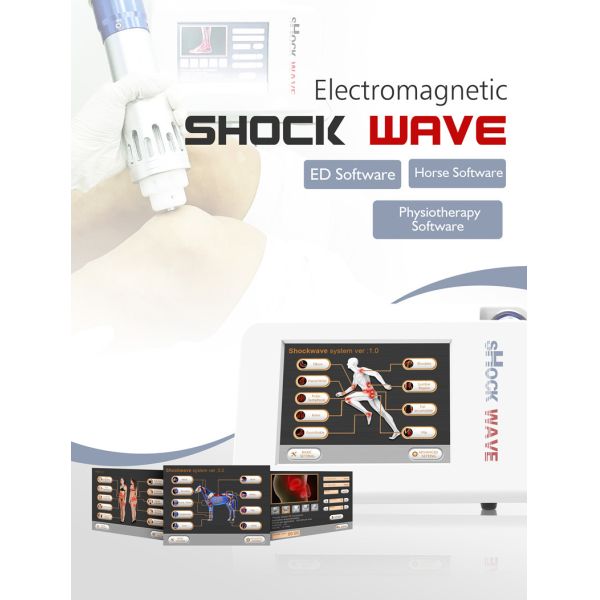 7pcs Hands Sexual Impotency 50Hz Electromagnetic Therapy Machine For ED Treatment