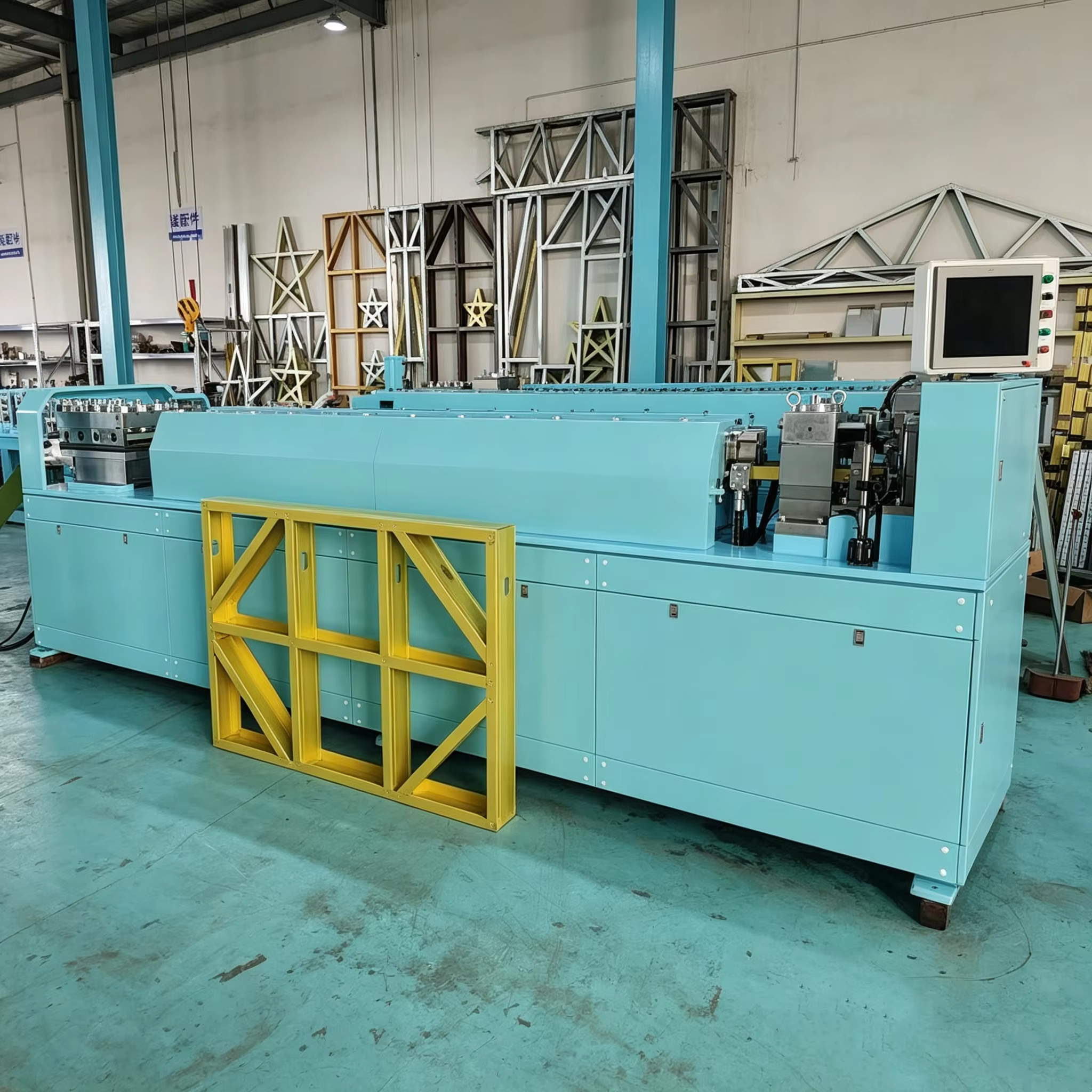 Australia 0.8-1.2mm G300-G550 Galvanized Coils C140 LGSF Light Gauge Steel Framing Machine Prefab Villa Modular House Building