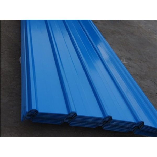 AZ100 S320GD 0.85mm Painted Corrugated Metal Sheets For Construction