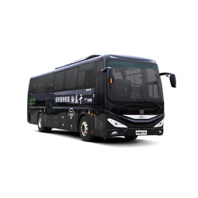 Electric Coach Bus New Energy Pure Electric Coach tourist luxury bus for intercity transportation.