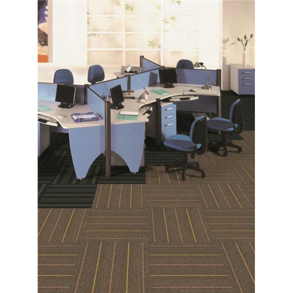 Venus - V87 Industrial Grade Carpet Tiles / Showroom Carpet Tiles For Office