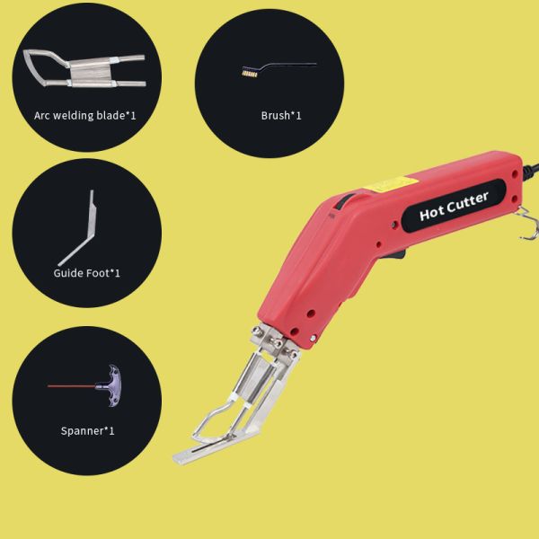 Controllable нож жары ткани веревочки температуры с лезвием дуговой сварки