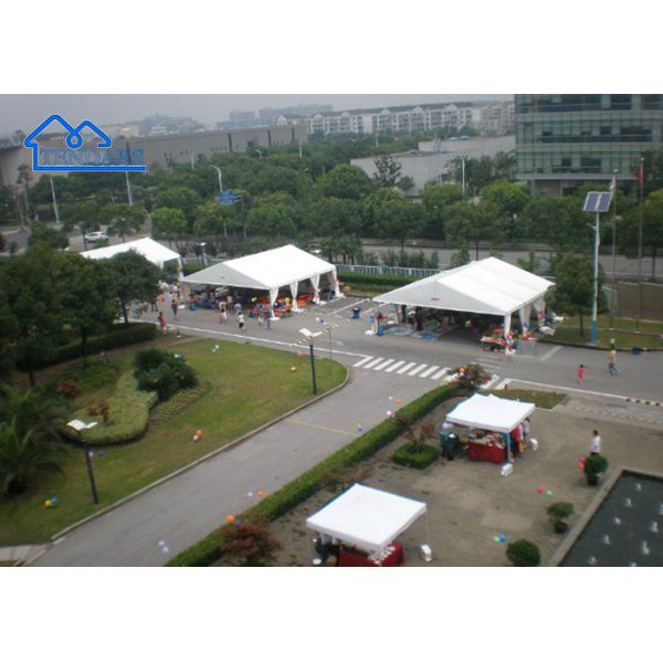 Translucent Event Marquee Tent Climate Controlled Business Conference Banquet Canopy