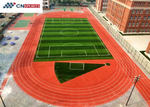 ISSS Seamless Polyurethane Sports Floors Anti Skidding Athletic Running Track