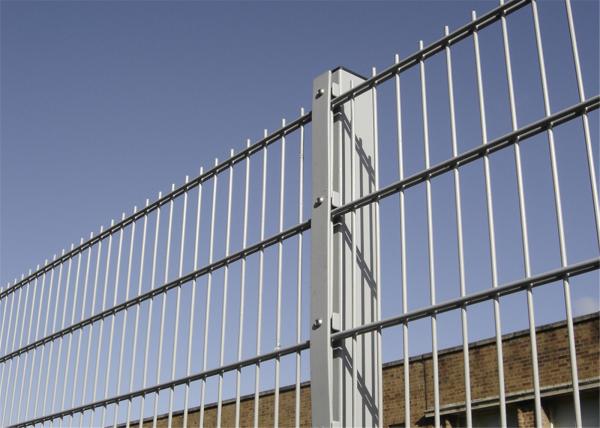 Powder Coated Decorative Pyramid Fence Panel 1630mm height x 2500mm width RAL 6005 Powder Coated 50mm*200mm