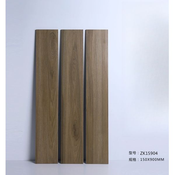 150x900mm Porcelain Floor Tiles Wood Like Matte Glazed Wear Resistant