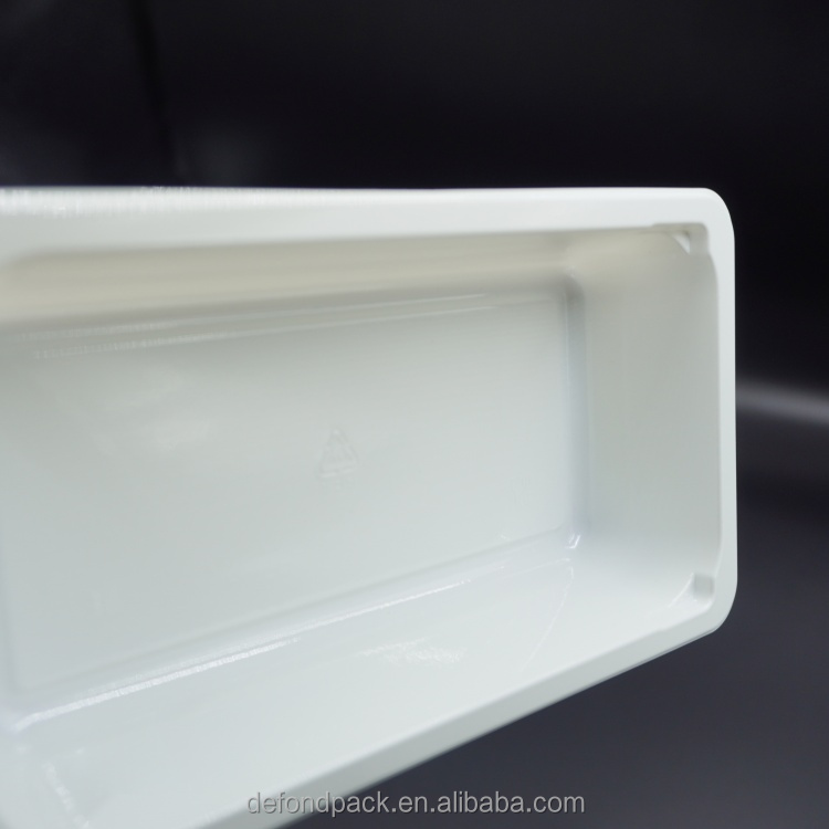Factory Supply High Temperature Resistance Plastic Trays Food Grade Plastic Food Tray Blister Packaging for Fish&Vegetable
