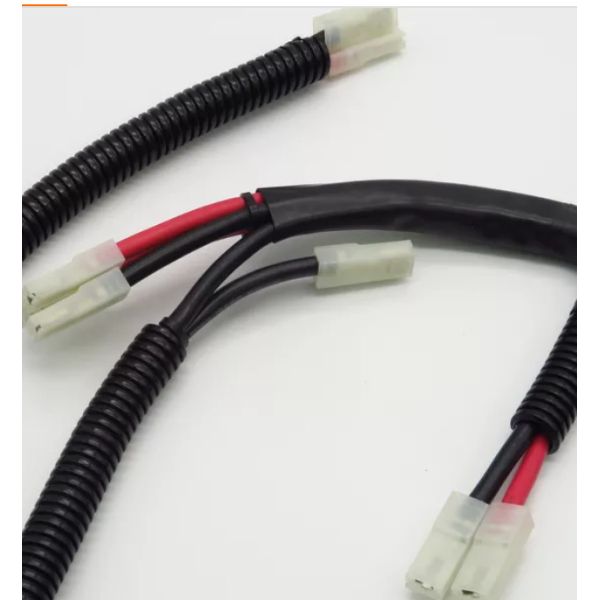 UL Medical Wire Harness Low Voltage Corrugated Cable Loom Assembly