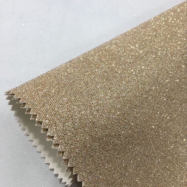 Good Price For New Products Glitter Leather Fabric