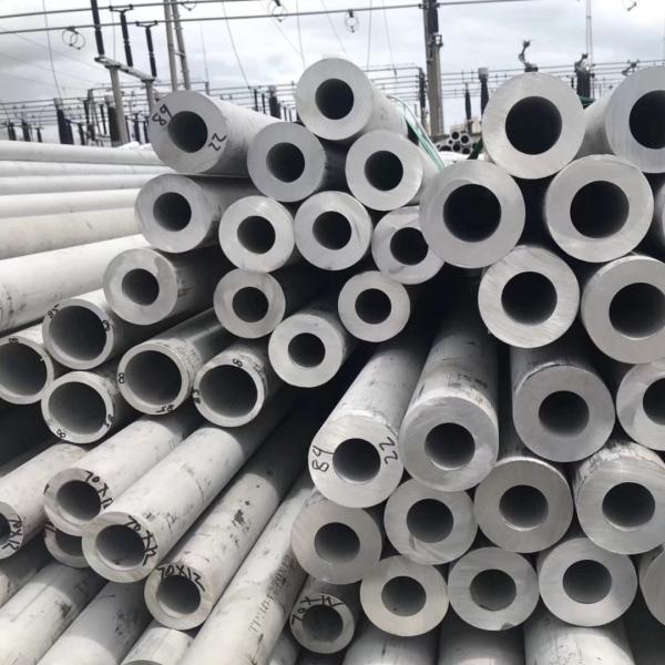Hot Rolled 4K BA 317 321 Stainless Steel Round Pipe High Ductility BS DIN