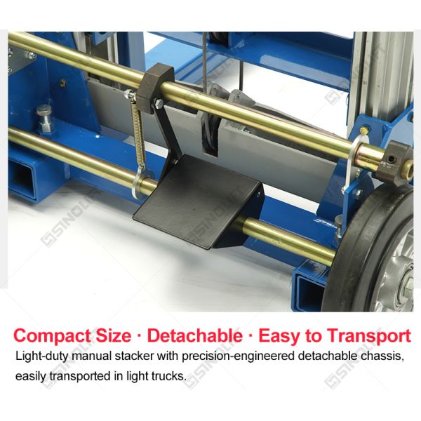 BC Series Counterbalance Hand Winch Stacker