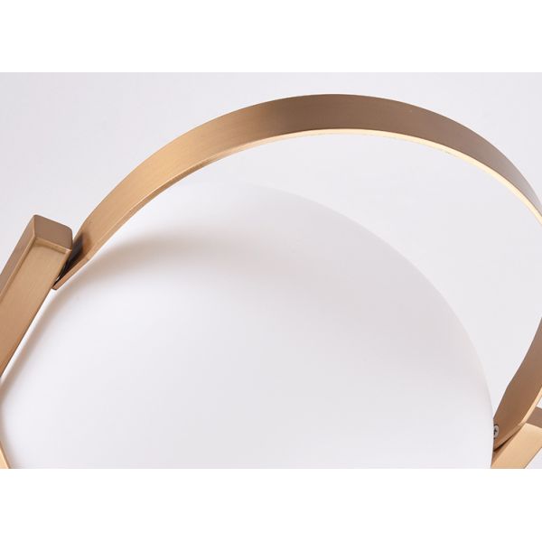 настольная лампа ухода за больным чтения E17 современного стеклянного утюга 33*55cm материальная