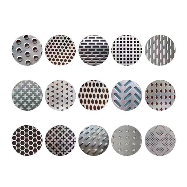 Metal perfurado decorativo de alumínio Mesh For Fencing do furo de perfuração