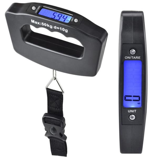 50kg x 10g Brand Portable Electronic Digital Scale,Kitchen Scales Hanging Fishing Hook