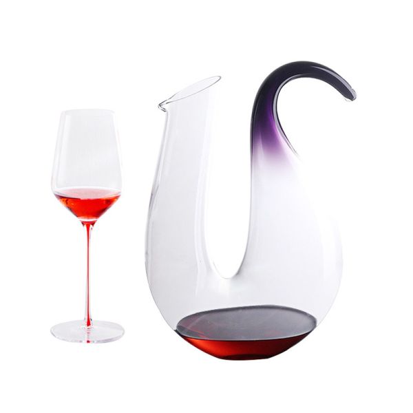 Vente en gros Decanteur de vin de cristal artisanal Aérateur 750 ml Distributeur-Prêt Carafe de luxe