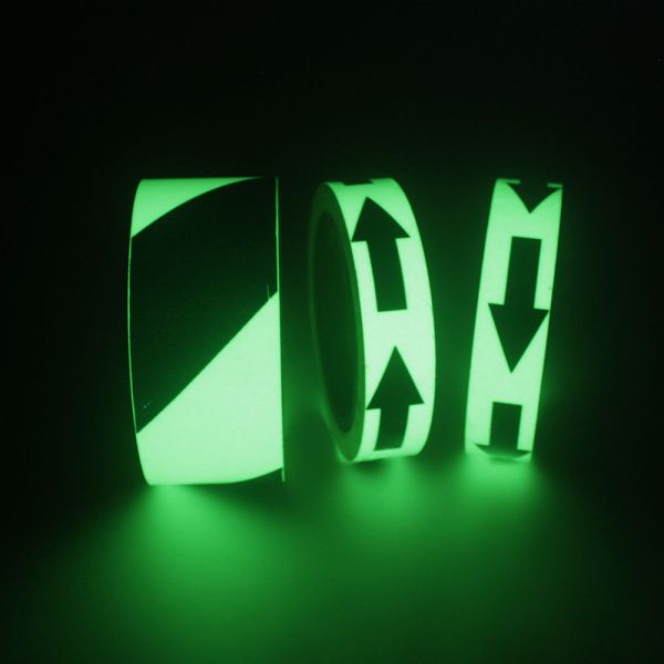 Photo Luminescent PVC Tape Roll Versatile Material for Glow In The Dark Stickers