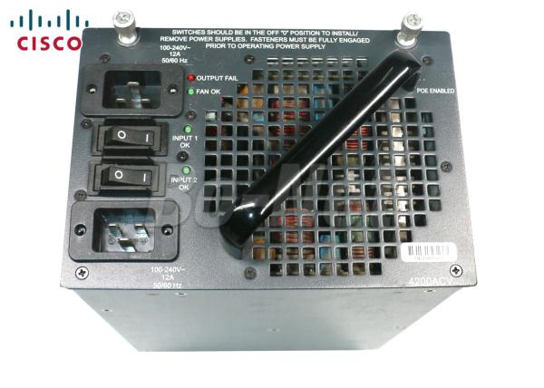 4200W AC Used Cisco Power Supply Cisco PWR-C45-4200ACV Catalyst 4500 Series