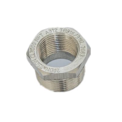 Os Ss ASTM encantam reduzindo o adaptador fêmea 6000 libra por polegada quadrada 316l da tubulação de Bush